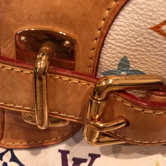 Louis Vuitton Claudia multi white summer bag - Picture 3 of 13